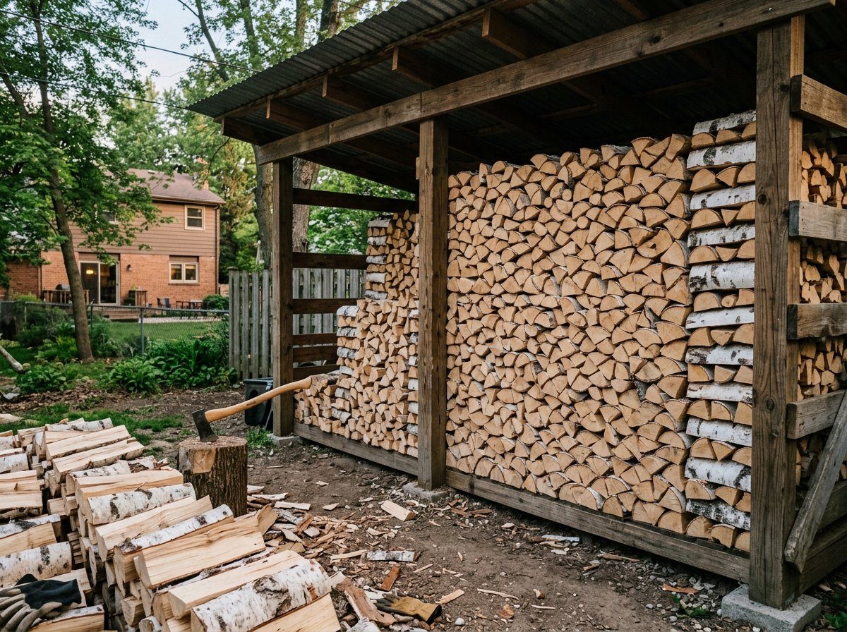 Липа + берёза — 14 м³ — улица Каминная, 19